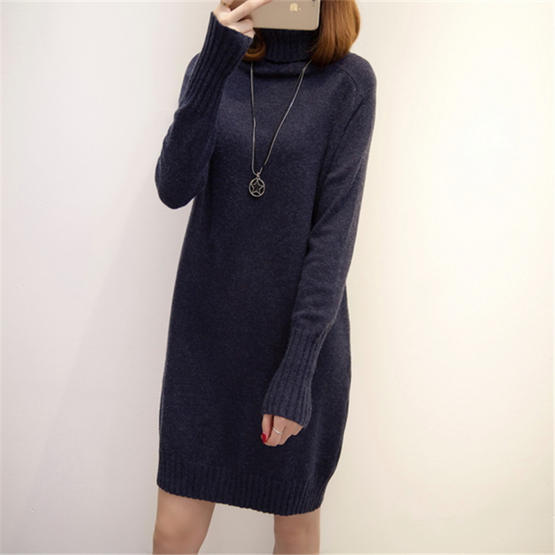 Lazy Wind High Collar Sweater Skirt Female 2019 New Autumn Winter Foreign Air Long Net Red Inside Loose Knit Bottoming Shirt, Brown
Lazy Wind High Collar Sweater Skirt Female 2019 New Autumn Winter Foreign Air Long Net Red Inside Loose Knit Bottoming Shirt, Brown