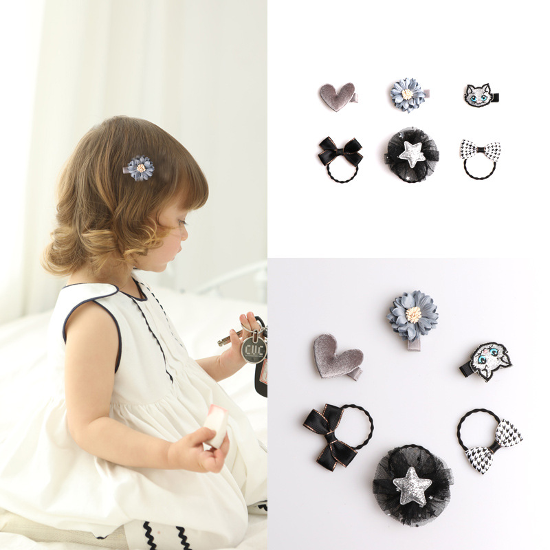 EN-71 High Quality Girls Hair Accessories Set Kids Bows Hair Clips Hairpin Ties Rope Ring Elastic Bands 10set=60pcs
EN-71 High Quality Girls Hair Accessories Set Kids Bows Hair Clips Hairpin Ties Rope Ring Elastic Bands 10set=60pcs