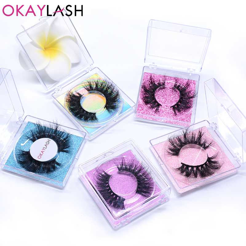 OKAYLASH 25mm 1pair/case False 8D Mink Eyelashes 2020 Newest Style Crisscross Long Fake Eye Lash Makeup
OKAYLASH 25mm 1pair/case False 8D Mink Eyelashes 2020 Newest Style Crisscross Long Fake Eye Lash Makeup