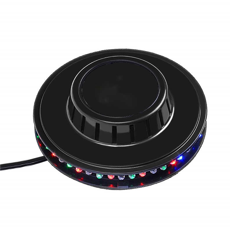 RGB Led Party Light Auto Rotating Sunflower Stage Lighting for KTV Bar Wedding DJ Show Sound Activated