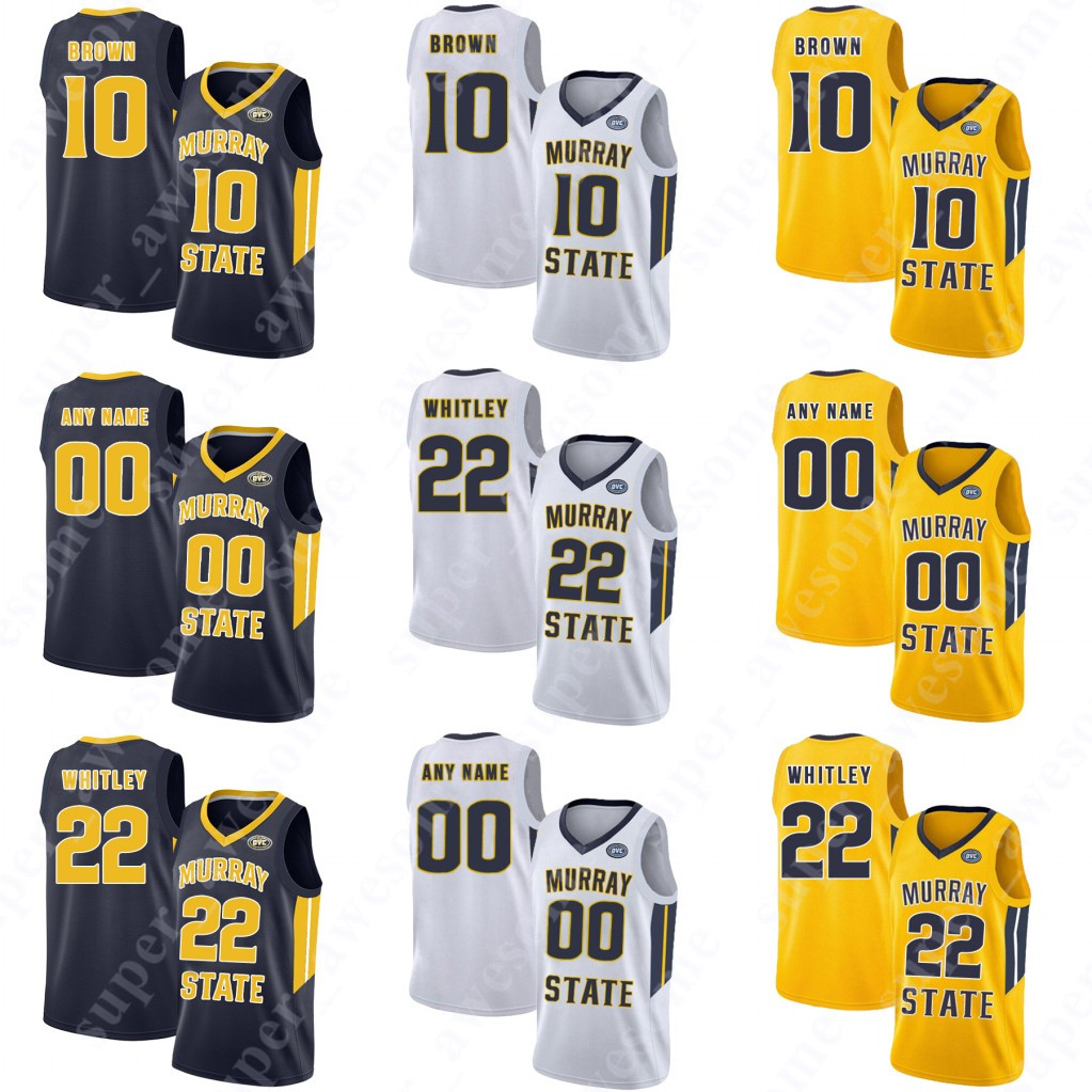 Murray State Racers Basketball Jersey Tevin Brown Brion Whitley Chico Carter Jr. Rod Thomas Noah Kamba Matt Smith DaQuan Smith KJ Williams, Youth navy
Murray State Racers Basketball Jersey Tevin Brown Brion Whitley Chico Carter Jr. Rod Thomas Noah Kamba Matt Smith DaQuan Smith KJ Williams, Youth navy