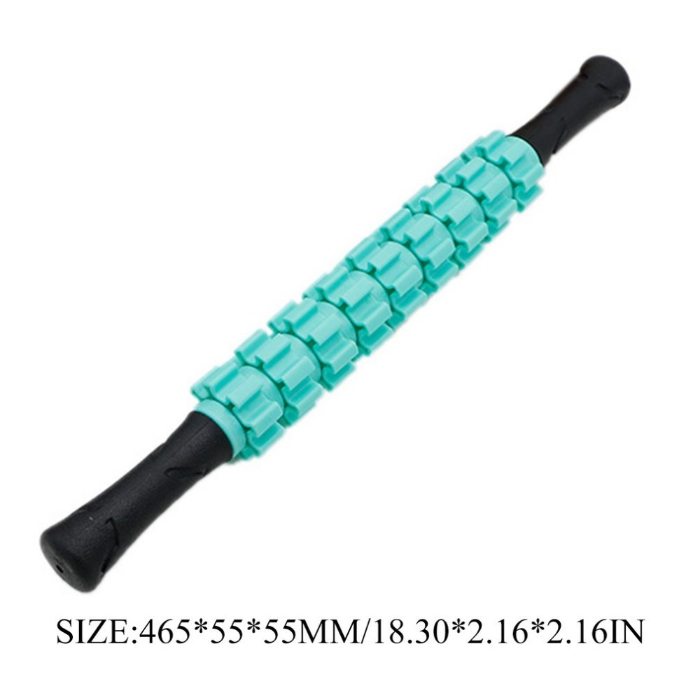 Portable Gear Massage Rod Muscles Relax Roller Muscle Massage Stick Accessories Bodybuilding Muscle Relaxation Massage Shaft