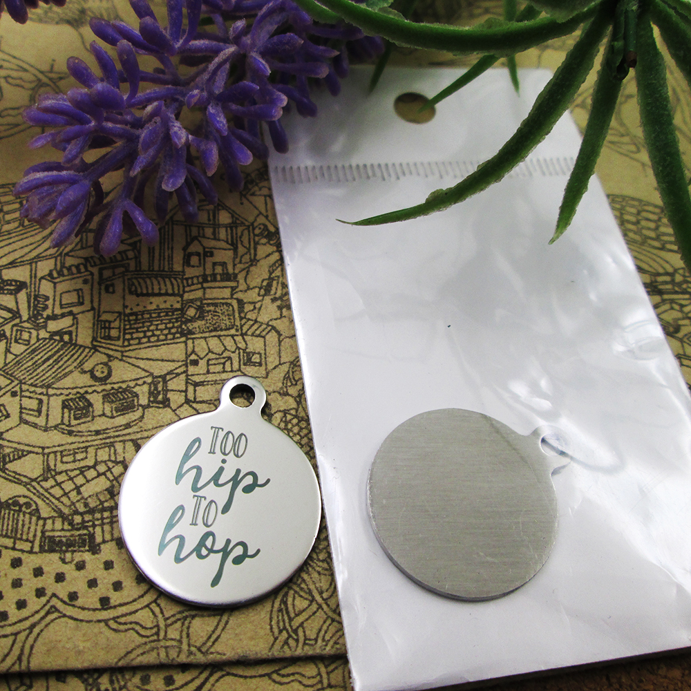 40pcs--"too hip to hop"stainless steel charms more style for choosing DIY Charms pendants for necklace
40pcs--"too hip to hop"stainless steel charms more style for choosing DIY Charms pendants for necklace