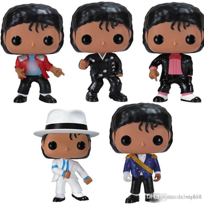 Low price FUNKO POP MICHAEL JACKSON BEAT IT BILLIE JEAN BAD SM00TH CRIMINAL Figures Collection Model Toys for Children Birthday gift от DHgate WW