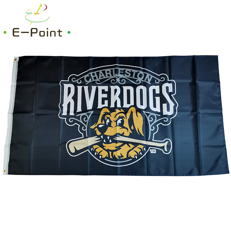 MiLB Charleston RiverDogs Flag 3*5ft (90cm*150cm) Polyester Banner decoration flying home & garden Festive gifts от DHgate WW