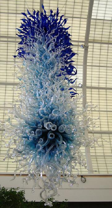 Modern Hand Blown Lamps Large Chandeliers Blue Home Hotel Luxury Long Chain Hanging Pendant Light Murano Art Glass Chandelier Lighting
Modern Hand Blown Lamps Large Chandeliers Blue Home Hotel Luxury Long Chain Hanging Pendant Light Murano Art Glass Chandelier Lighting