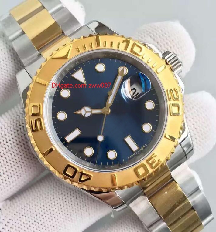 Factory Supplier Topselling High Quality Wristwatches Sapphire 116621 40mm Blue Dial Automatic Asia 2813 Movement Two Tone Mens Men's W, Slivery;brown
Factory Supplier Topselling High Quality Wristwatches Sapphire 116621 40mm Blue Dial Automatic Asia 2813 Movement Two Tone Mens Men's W, Slivery;brown