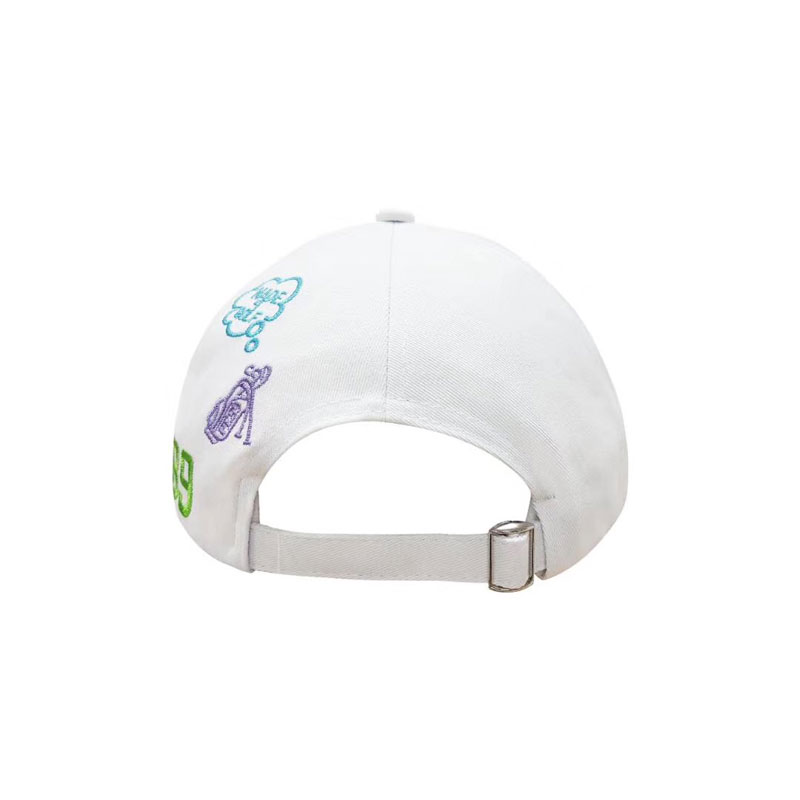 New Unisex PG Golf Hat Blue or White Color Cotton Baseball Cap Baseball Caps Embroidered Outdoor Sports Leisure Sun Hats