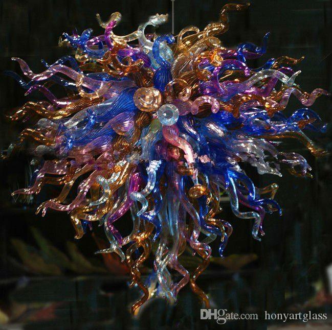 Custom Old Style Colours Hand Blown Glass Chandelier Italy Design Murano Glass Hanging Lamp for Christmas Holidays Decoration
Custom Old Style Colours Hand Blown Glass Chandelier Italy Design Murano Glass Hanging Lamp for Christmas Holidays Decoration