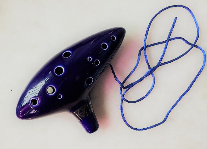 Whole Musical Instruments Legend of Zelda Ceramic 12 Holes Ocarina Flute Highquality in Stock180a1275801