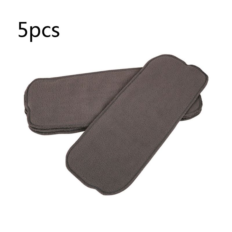 5pcs Bamboo Nappy Diaper Insert For Baby Cloth Diaper Nappy Washable 5 Layers 95AE, Black
5pcs Bamboo Nappy Diaper Insert For Baby Cloth Diaper Nappy Washable 5 Layers 95AE, Black