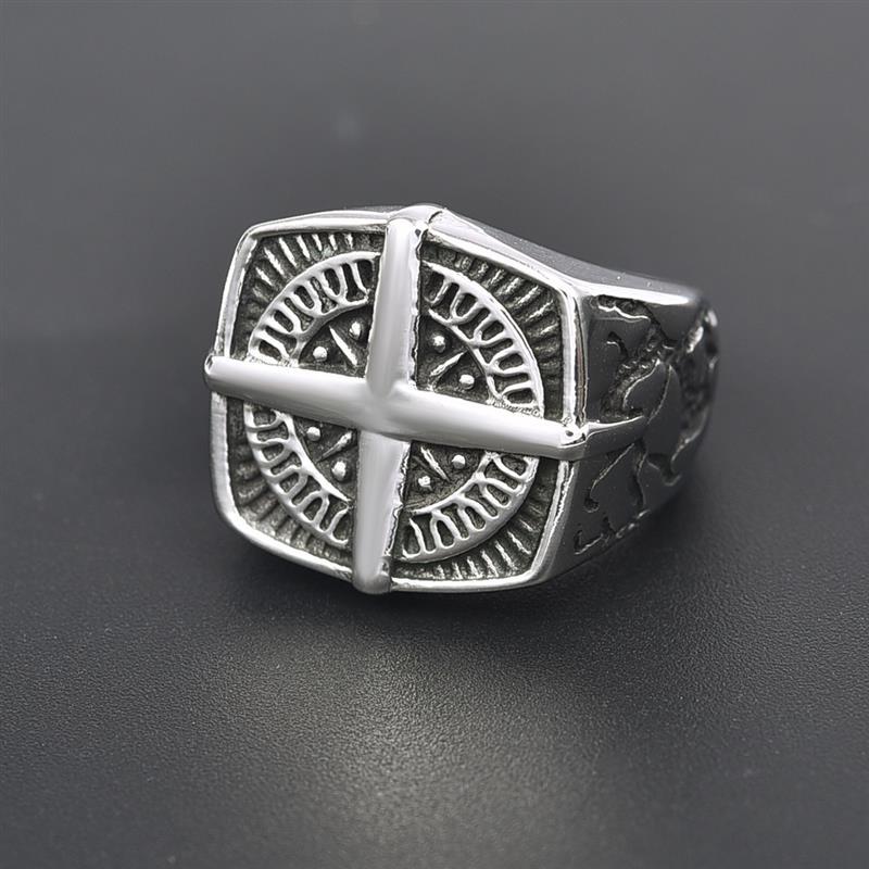 Ring Vintage Silver Stainless Steel Compass Style Fashion Men Party Ring Male jewelry Rings
Ring Vintage Silver Stainless Steel Compass Style Fashion Men Party Ring Male jewelry Rings