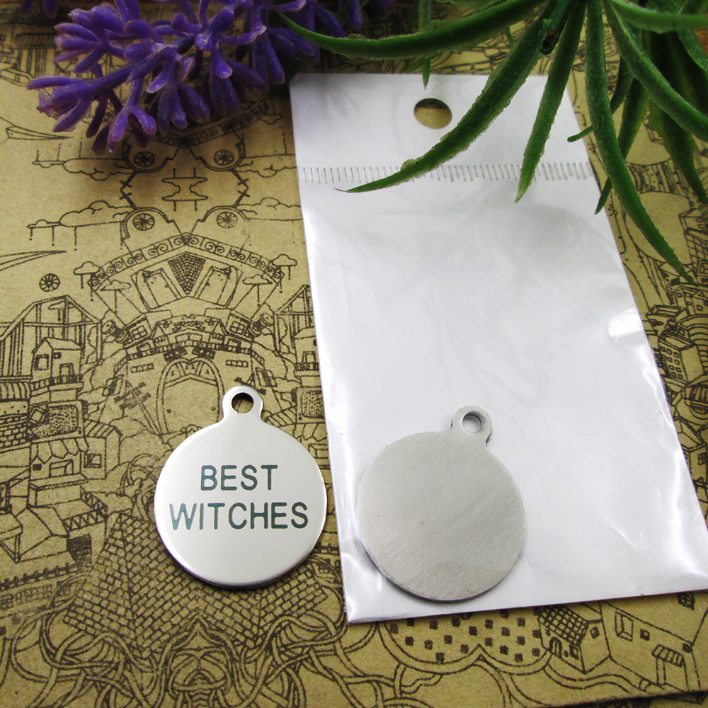 40pcs--"BE ST WITCHES"stainless steel charms more style for choosing DIY Charms pendants necklace
40pcs--"BE ST WITCHES"stainless steel charms more style for choosing DIY Charms pendants necklace