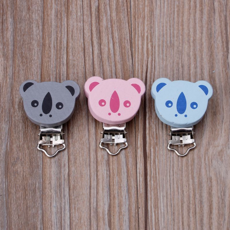 5pcs/lot Baby Teether Toys Wooden Baby Children Pacifier Holder Clip Infant Cute Animal Koala Nipple Clasps For Product
5pcs/lot Baby Teether Toys Wooden Baby Children Pacifier Holder Clip Infant Cute Animal Koala Nipple Clasps For Product