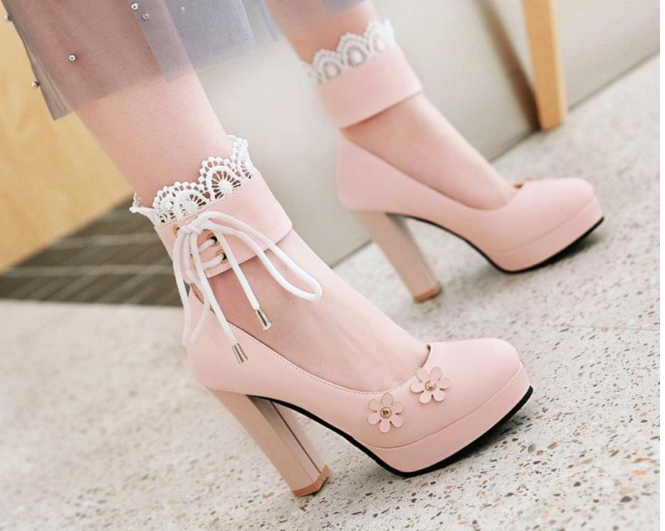 2020 Spring and Autumn with New style fashion High heel Coarse heel round head waterproof table Women's shoes@MERT, Pink
2020 Spring and Autumn with New style fashion High heel Coarse heel round head waterproof table Women's shoes@MERT, Pink