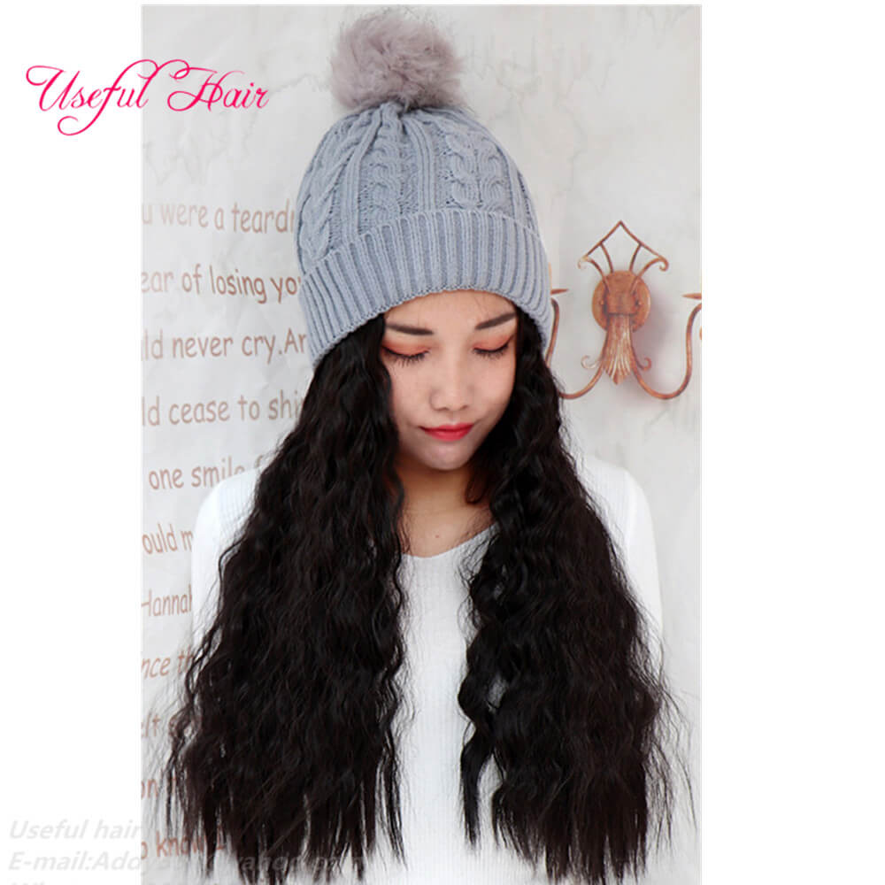 CAP WIG bonnet de designer Knitted wool hair hats synthetic wool caps for girls Hats canada synthetic hair Hat cap winter animalhigh quality, Samw with picture 
CAP WIG bonnet de designer Knitted wool hair hats synthetic wool caps for girls Hats canada synthetic hair Hat cap winter animalhigh quality, Samw with picture