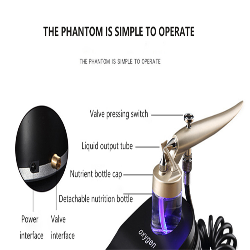 2 Types Micro-nano Moisturizing Oxygen Sprayer Facial Anti-aging Skin Rejuvenation Wrinkle Remove Spray Machine Home Beauty Equipment