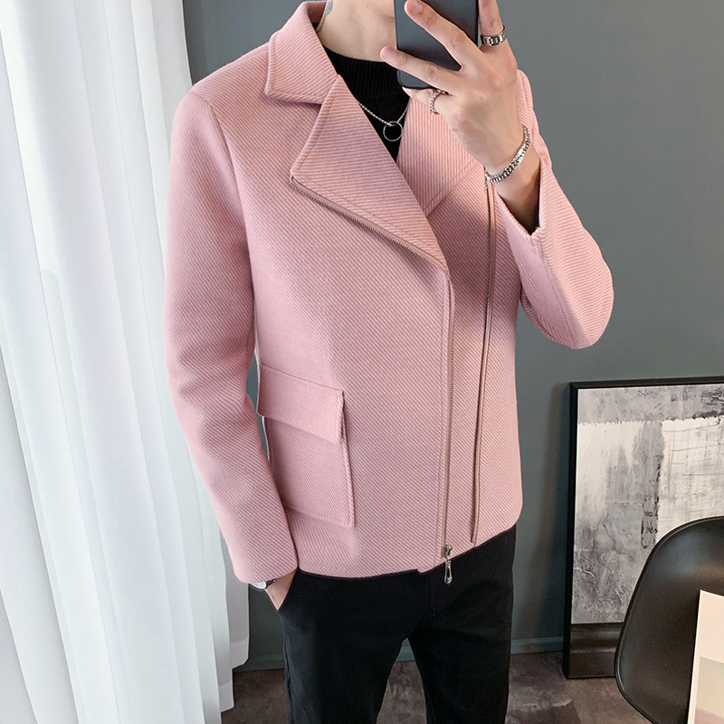 2020 Spring New Men's Jacket Fashion Original Simple Wild Hong Kong Style Men Korean Slim Classic Woolen Trench Coat, Gray
2020 Spring New Men's Jacket Fashion Original Simple Wild Hong Kong Style Men Korean Slim Classic Woolen Trench Coat, Gray