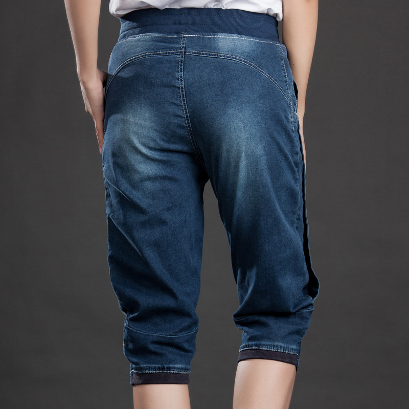 2017 Summer New Large size jeans female stretch Haren jeans seven points fashion loose pants high quality denim for woman, Jeans 1069
2017 Summer New Large size jeans female stretch Haren jeans seven points fashion loose pants high quality denim for woman, Jeans 1069