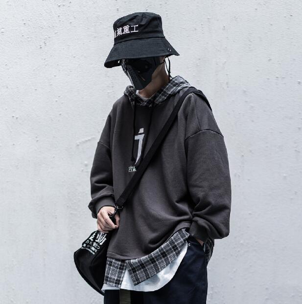 Vintage Plaid Patchwork Hoodies Men Streetwear 2020 Hip Hop Letter Embroidery Sweatshirts Techwear Hoodie Pulover, Gray
Vintage Plaid Patchwork Hoodies Men Streetwear 2020 Hip Hop Letter Embroidery Sweatshirts Techwear Hoodie Pulover, Gray