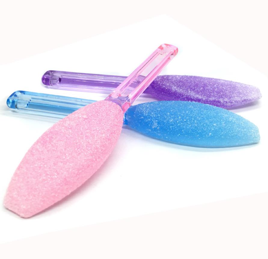 1 Pc Personal Foot Care Tools Double-Sided Grinding Exfoliating Foot Rub Feet Stone To Calluses Pedicure Tool Color Random-image