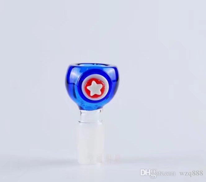 Blue Star bubble head Wholesale Glass Hookah, Glass Water Pipe Fittings, Free Shipping
Blue Star bubble head Wholesale Glass Hookah, Glass Water Pipe Fittings, Free Shipping