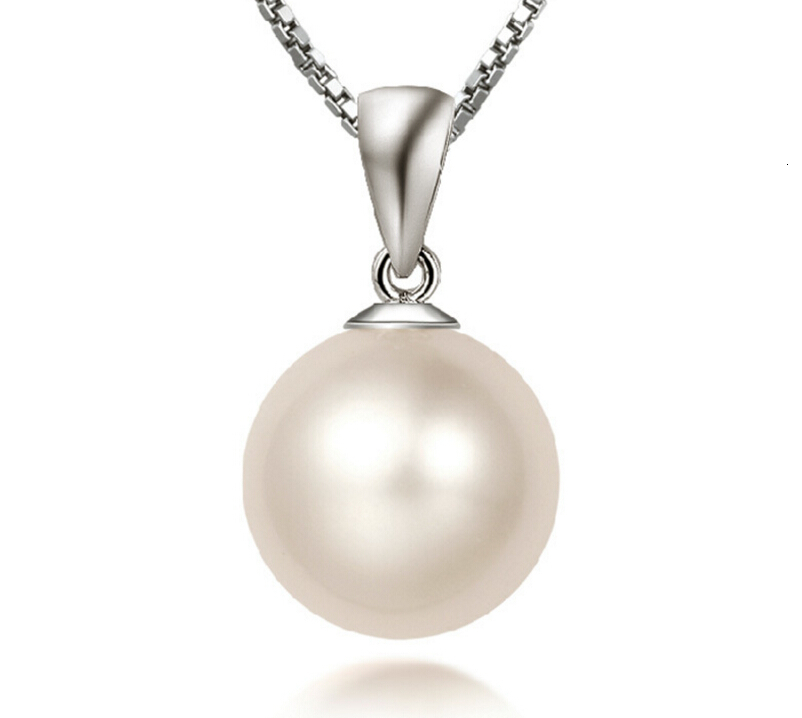 925 Sterling Silver Necklace Simulated Pearl Pendant Neckace For Women Gift Box Chain Choker
925 Sterling Silver Necklace Simulated Pearl Pendant Neckace For Women Gift Box Chain Choker