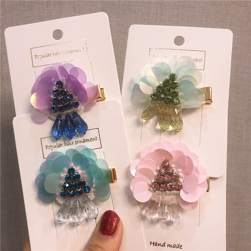 Spring / Summer 2020 Super Fairy Hair Clip Jellyfish Style Girls Hair Accessories, A4