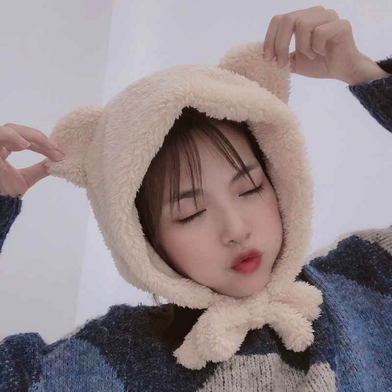 HT2895 Female Russian Cap Cute Ear Soft Fleece Autumn Winter Hat Parent Child Solid Plain Russian Hat Lady Snow Ski Earflap Cap, Black
HT2895 Female Russian Cap Cute Ear Soft Fleece Autumn Winter Hat Parent Child Solid Plain Russian Hat Lady Snow Ski Earflap Cap, Black