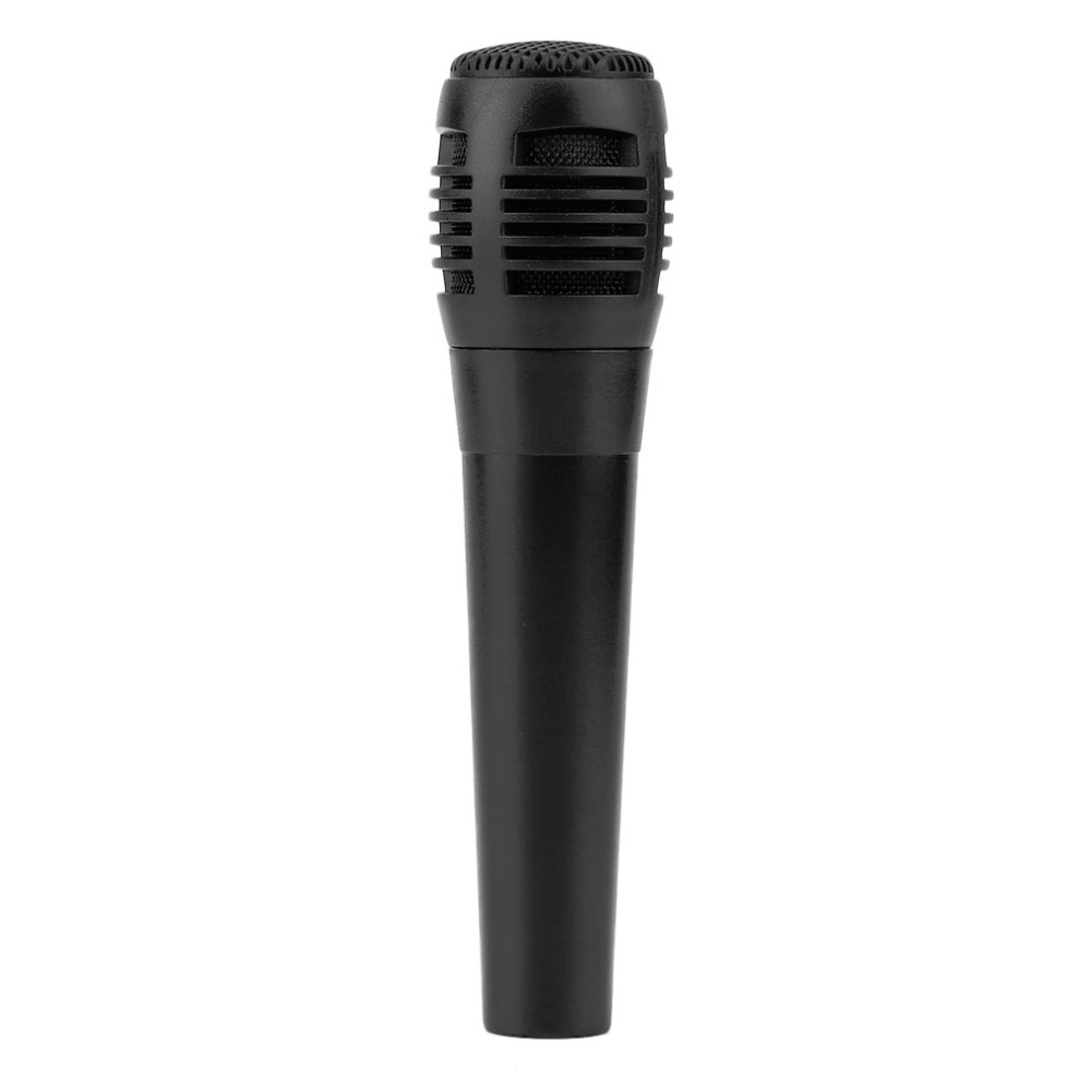 Promotion Universal Wired Unidirectional Handheld Dynamic Microphone Voice Recording Noise Isolation Microphone Black