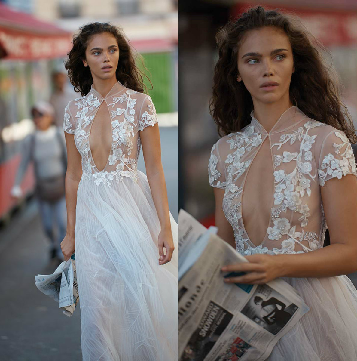 2020 Lizmartinez Keyhole High Neck Short Sleeve A Line Wedding Dresses Lace Applique Crystal Wedding Gowns Sweep Train robe de mariée, Royal blue
2020 Lizmartinez Keyhole High Neck Short Sleeve A Line Wedding Dresses Lace Applique Crystal Wedding Gowns Sweep Train robe de mariée, Royal blue