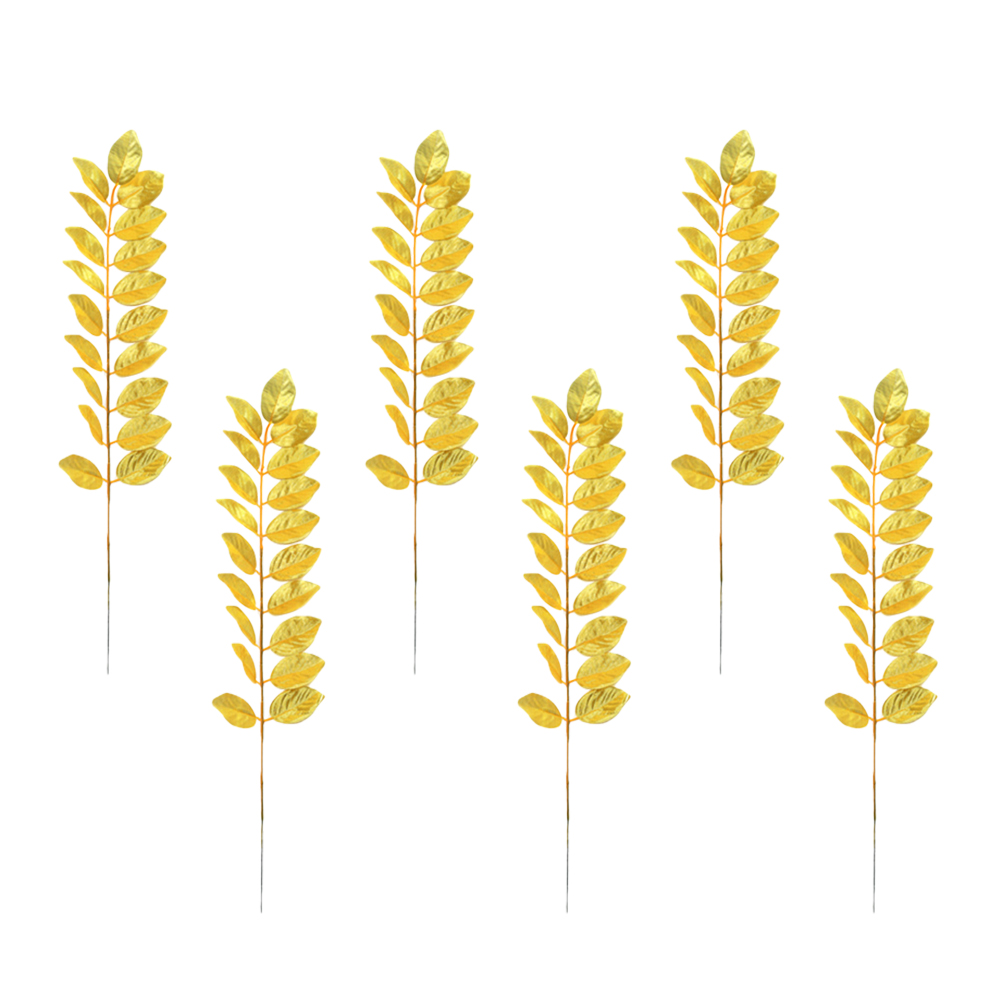 6PCS Simulation Leaves Cloth Artificial Golden Durable Larch Leaf Plants for Garden Wedding Lawn Patio Party, As pic
6PCS Simulation Leaves Cloth Artificial Golden Durable Larch Leaf Plants for Garden Wedding Lawn Patio Party, As pic