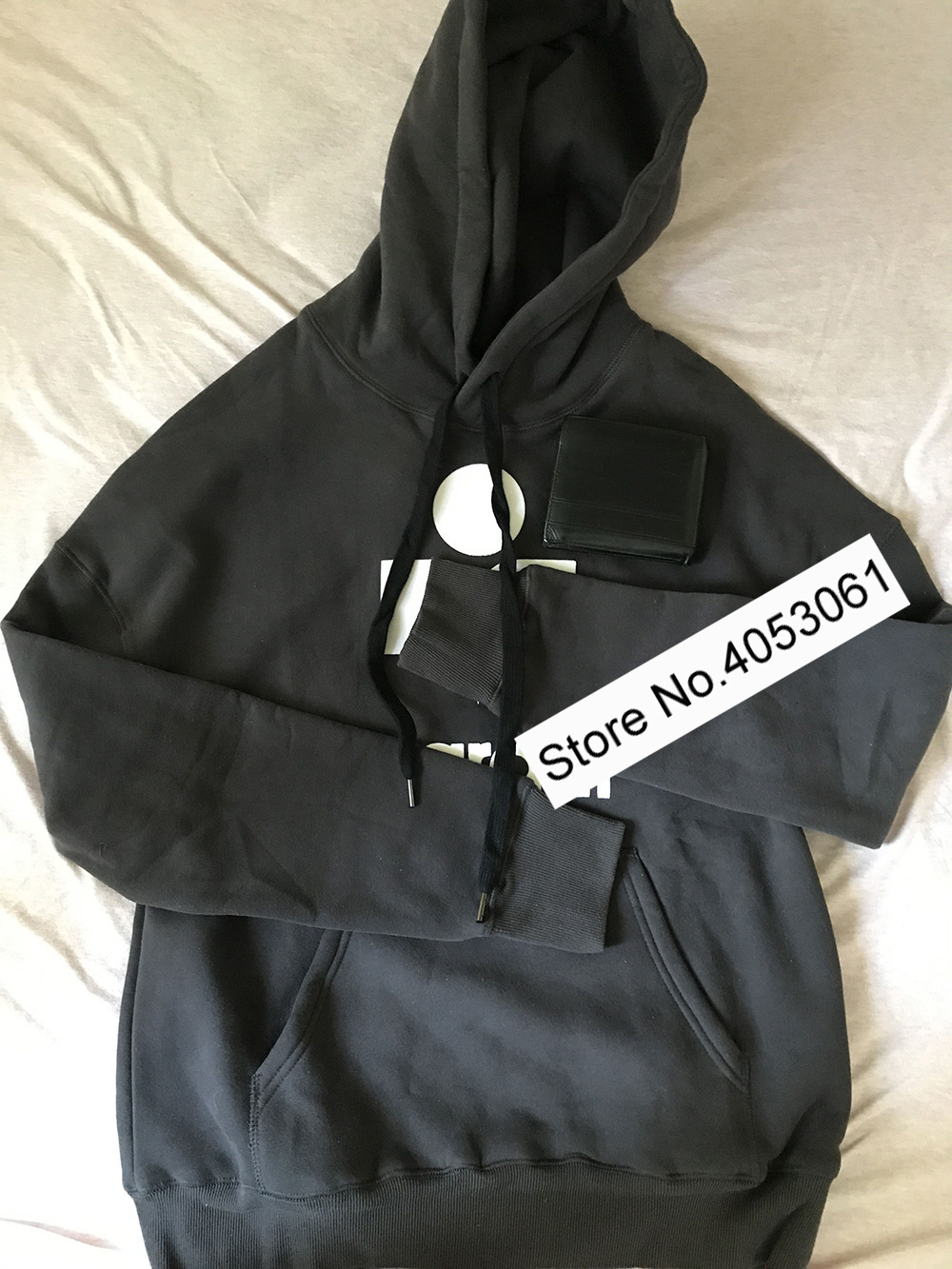 Latest Pink/Grey Letter Flocking Printed Hoodies - 2019ss Women/Ladies Drawstring Sweatshirt Pullover Top LY191115