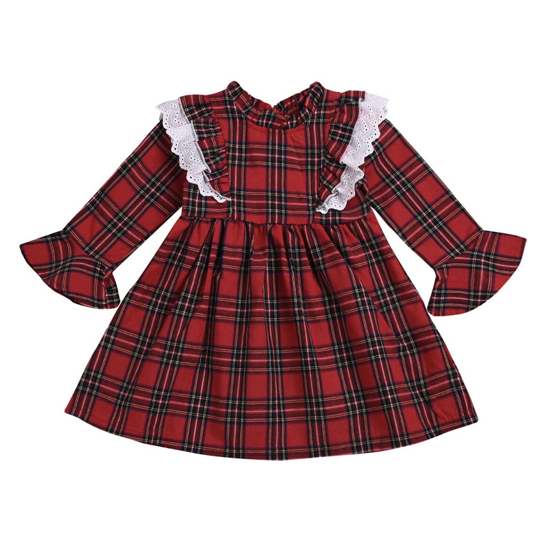 Girls Lace Princess Dresses Plaid Ruffle Flare Sleeve A-Line Dress Baby Girl Casual Clothes Girls Ruffle Dress 2-7T 07, Red
Girls Lace Princess Dresses Plaid Ruffle Flare Sleeve A-Line Dress Baby Girl Casual Clothes Girls Ruffle Dress 2-7T 07, Red