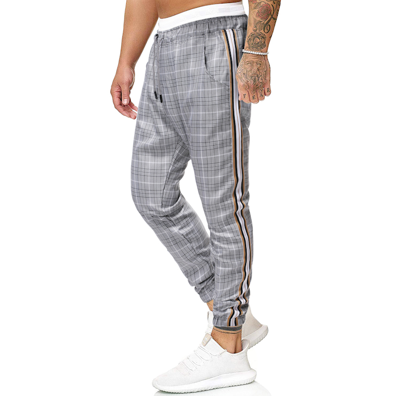 New Men' Casual Pants, Gray