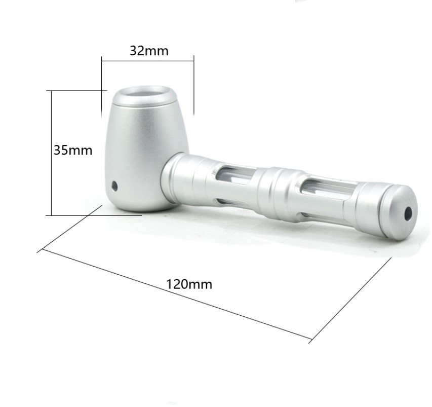 Aluminum Alloy Pipe 120MM Metal Tobacco Smoke Pipes Novelty Items Gift For Dry Herb Free DHL shipping
Aluminum Alloy Pipe 120MM Metal Tobacco Smoke Pipes Novelty Items Gift For Dry Herb Free DHL shipping