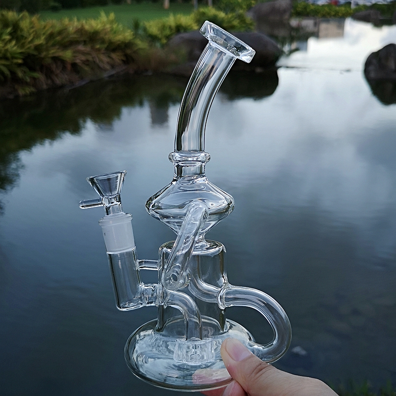 7.8 Inch Klein Tornado Glass Bongs Recycler Water Pipes Oil Dab Rigs Clear 14mm Female Joint With Quartz Banger Or Bowl HR024
7.8 Inch Klein Tornado Glass Bongs Recycler Water Pipes Oil Dab Rigs Clear 14mm Female Joint With Quartz Banger Or Bowl HR024