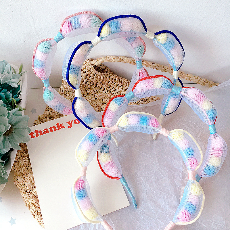 Korean Style Simple Girl Headbands Cute Cartoon Color Rainbow Ball Flowers Hairbands for Children Fashion Hair Accessories
Korean Style Simple Girl Headbands Cute Cartoon Color Rainbow Ball Flowers Hairbands for Children Fashion Hair Accessories