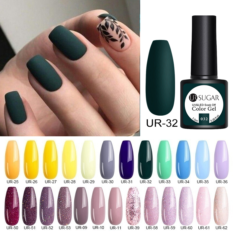 UR SUGAR 7.5ml Glitter UV Gel Nail Polish Glitter Sequins Soak Off UV Gel Varnish Colorful Nail Polish DIY Art, 110
UR SUGAR 7.5ml Glitter UV Gel Nail Polish Glitter Sequins Soak Off UV Gel Varnish Colorful Nail Polish DIY Art, 110
