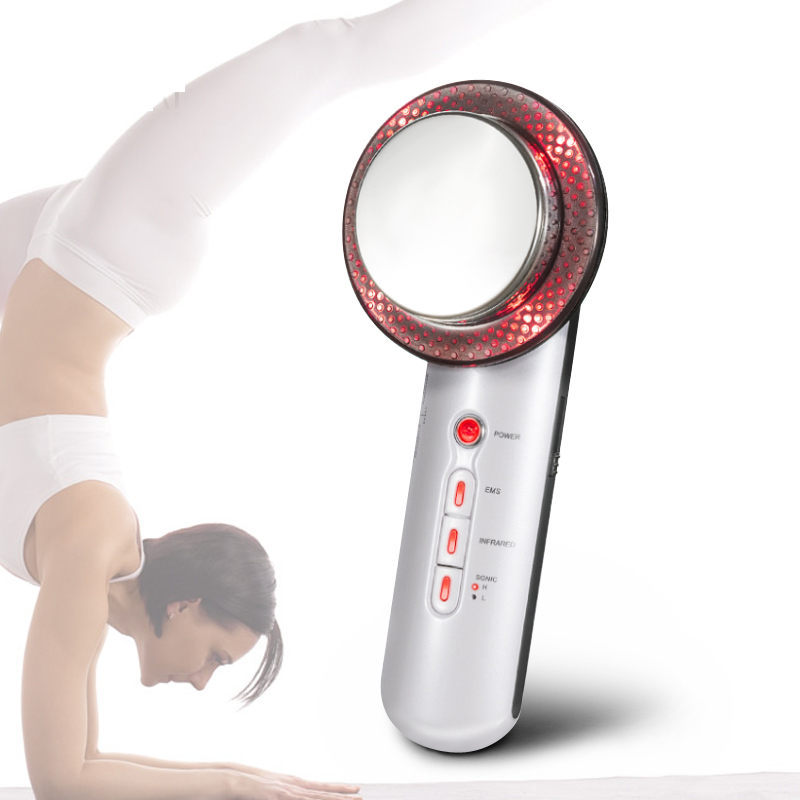 Body Slimming Massager RF Infrared 1Mhz Ultrasound EMS Cavitation Machine Fat Burner Breast Lift Beauty Bar Lose Weight Loss
