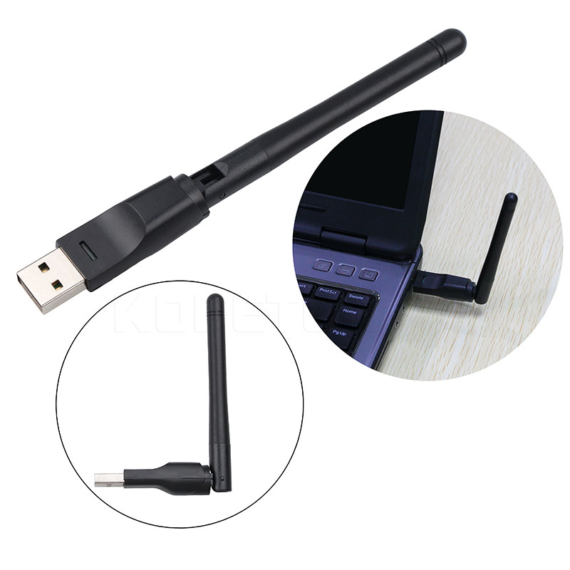 24GHz 150Mbps Wireless USB Network Adapter 2DB Wifi Antenna WLAN Card Receiver for MAG250 MAG254 MAG322 STB