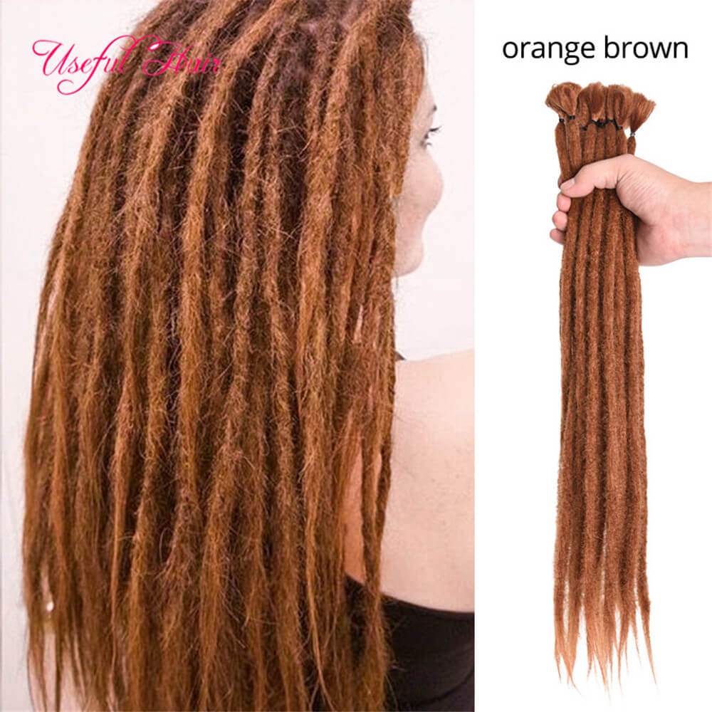 Braided Synthetic Extensions Synthetic Dreads Inch Handmade Dreadlocks Extensions Reggae Crochet Hip-Hop Dreads Crochet Braiding Hair, #1
Braided Synthetic Extensions Synthetic Dreads Inch Handmade Dreadlocks Extensions Reggae Crochet Hip-Hop Dreads Crochet Braiding Hair, #1