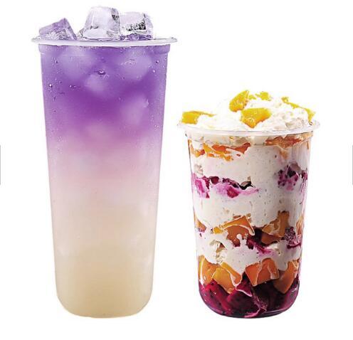 Custom printed cup clear disposable plastic PP U shape juice cup bubble milk tea cup with several type of lid for selection
Custom printed cup clear disposable plastic PP U shape juice cup bubble milk tea cup with several type of lid for selection