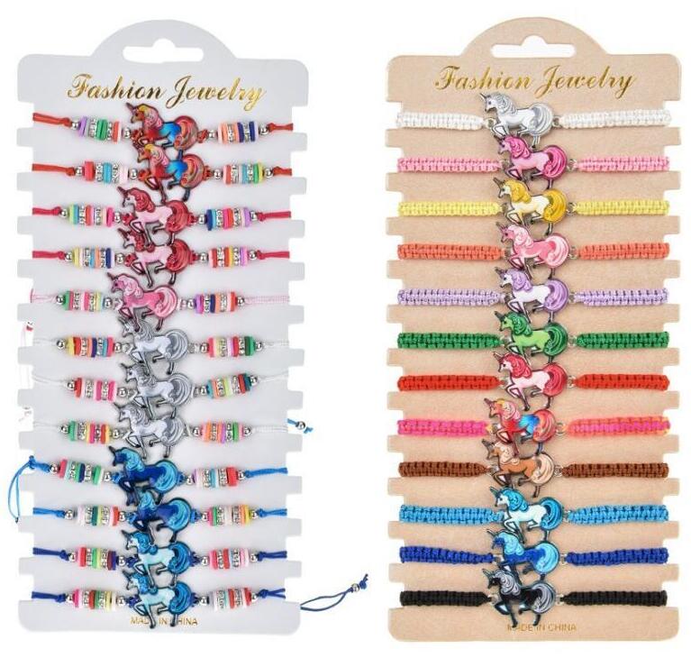 Cute Cartoon Horse Weave Ropes Bead Charm Bracelet Lovely Braided Rope Unicorn Anklets Bracelets For Girl Women Jewelry
Cute Cartoon Horse Weave Ropes Bead Charm Bracelet Lovely Braided Rope Unicorn Anklets Bracelets For Girl Women Jewelry