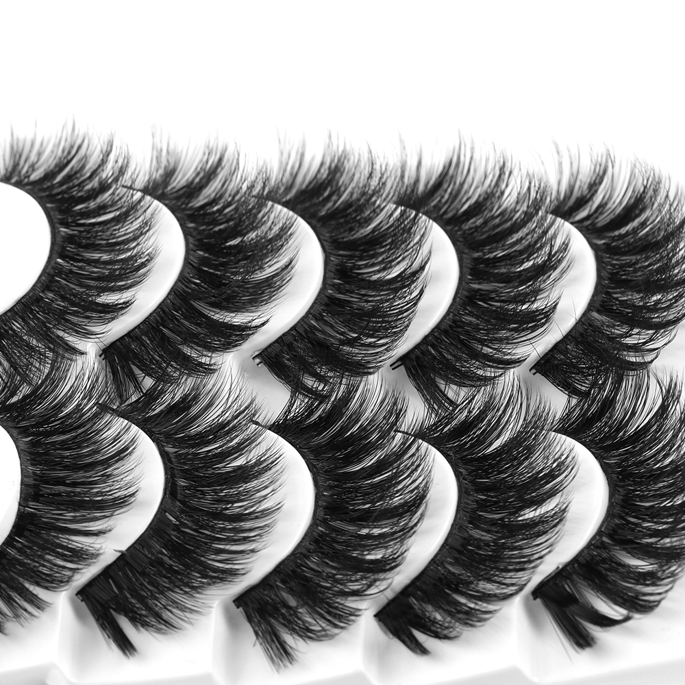 Cruelty-free Criss-cross Eyelashes 5 Pairs 3D Faux Mink Hair False Eyelashes Natural Handmade Long Wispies Lashes Makeup
Cruelty-free Criss-cross Eyelashes 5 Pairs 3D Faux Mink Hair False Eyelashes Natural Handmade Long Wispies Lashes Makeup