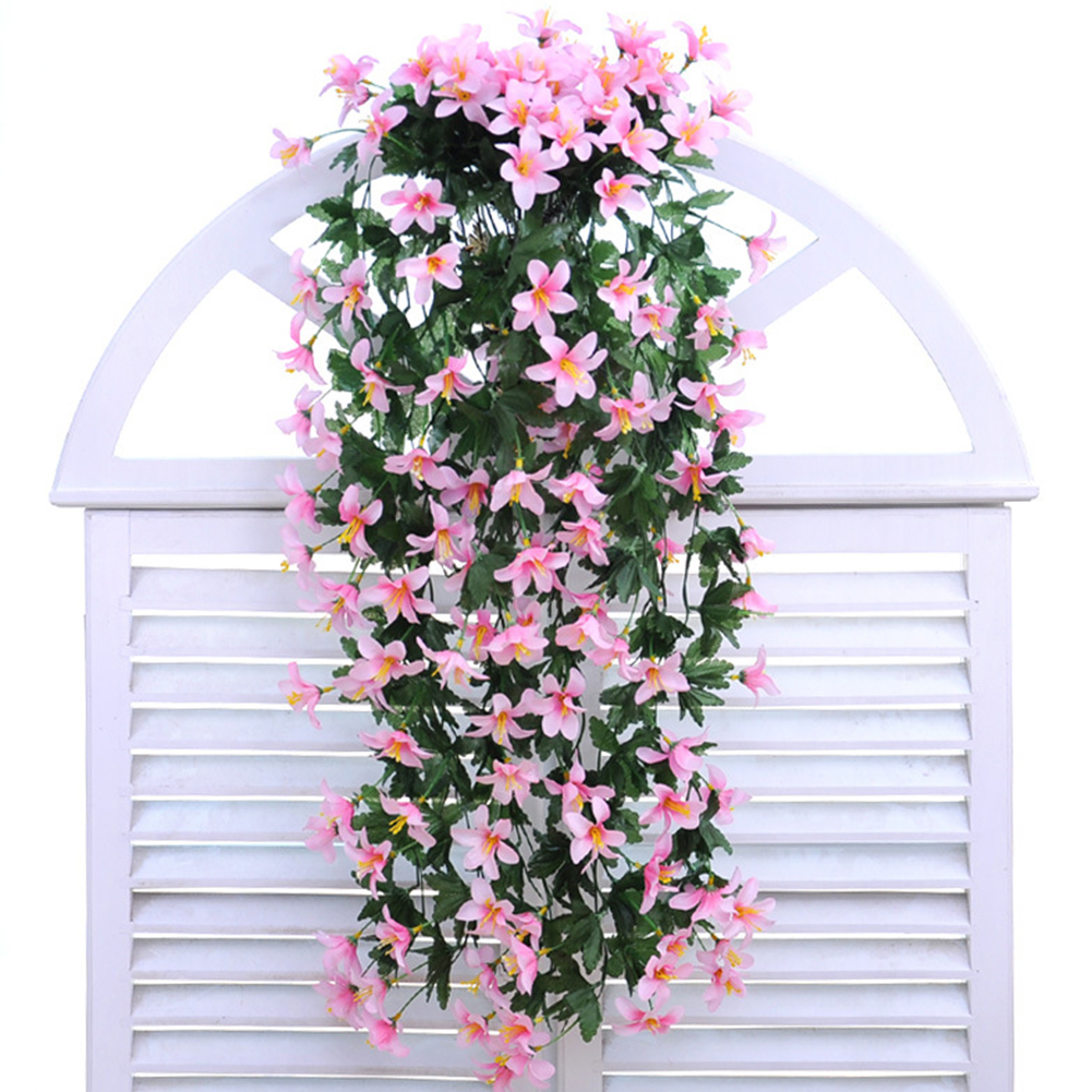2pcs Flores Artificiales Simulation Plants Silk Pink Lily Rattan Decorative Garland Festival Home Ornament Sztuczne Kwiaty, As pic
2pcs Flores Artificiales Simulation Plants Silk Pink Lily Rattan Decorative Garland Festival Home Ornament Sztuczne Kwiaty, As pic