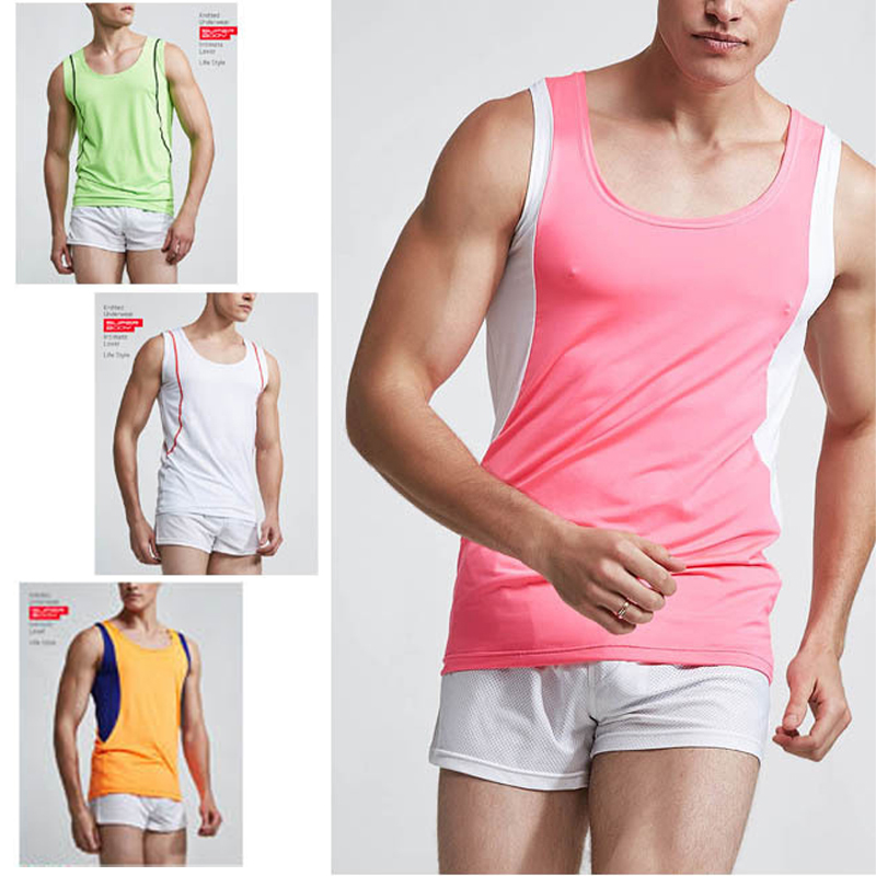 Men Running Vest Gym Sleeveless Shirt Summer Slim Tank Men Sport Vest Man Singlet Sweat-absorbent quick-drying Casual, 04
Men Running Vest Gym Sleeveless Shirt Summer Slim Tank Men Sport Vest Man Singlet Sweat-absorbent quick-drying Casual, 04