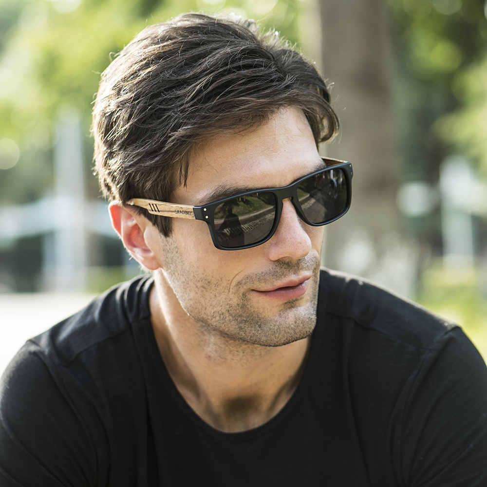 SKADINO Zebra Wood Men Sunglasses Polarized Wooden Sun Glasses for Women Blue Green Lens Handmade Fashion Brand Cool UV400 CX200706
SKADINO Zebra Wood Men Sunglasses Polarized Wooden Sun Glasses for Women Blue Green Lens Handmade Fashion Brand Cool UV400 CX200706