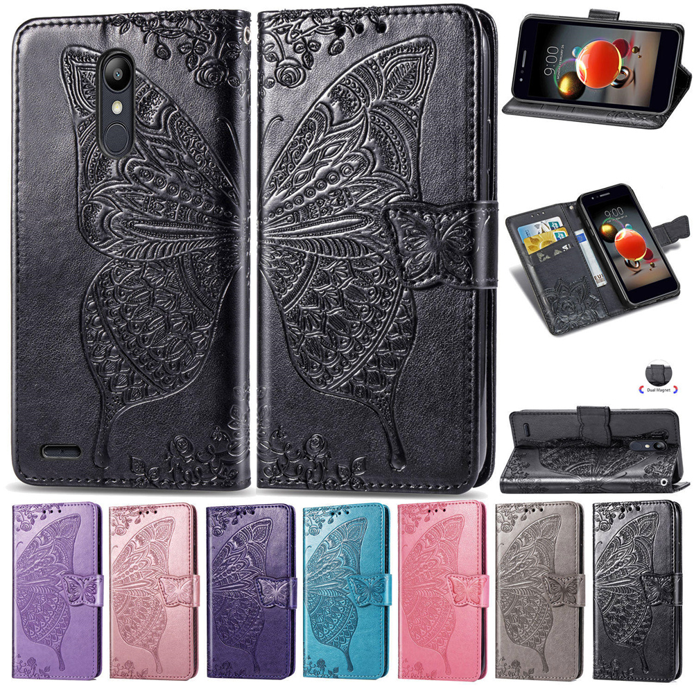 For LG Aristo 2 Case PU Leather Cover Wallet Card Holder Anti-skid Convex Surface Flower Butterfly Hand Strap(Model:Aristo2), Black
For LG Aristo 2 Case PU Leather Cover Wallet Card Holder Anti-skid Convex Surface Flower Butterfly Hand Strap(Model:Aristo2), Black