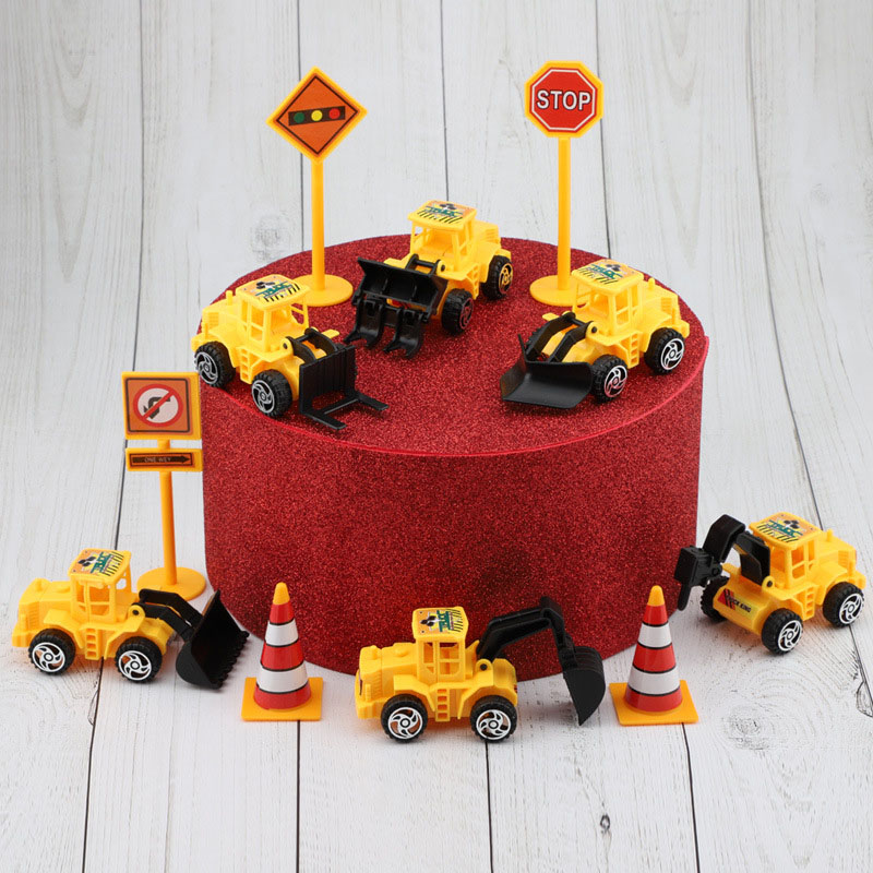 Engineering Car Cake Decorations for Kids Birthday Party Accessories Mini Excavator Ornament Kids Gift Toys Truck
Engineering Car Cake Decorations for Kids Birthday Party Accessories Mini Excavator Ornament Kids Gift Toys Truck